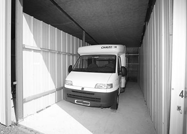 location garage individuel camping car monts stockage